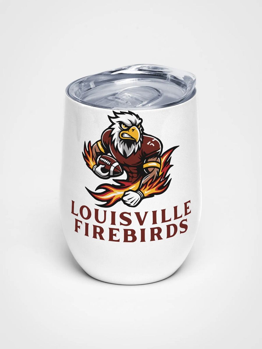 Louisville Firebirds Wine Tumbler product image (1)