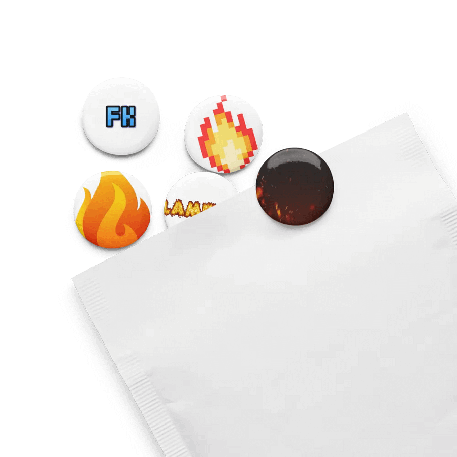 Set of Button Pins product image (8)