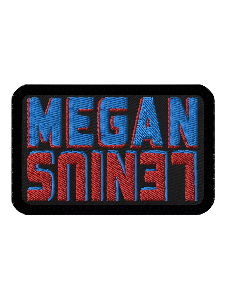 Megan Lenius Embroidered Patch in Black product image (1)