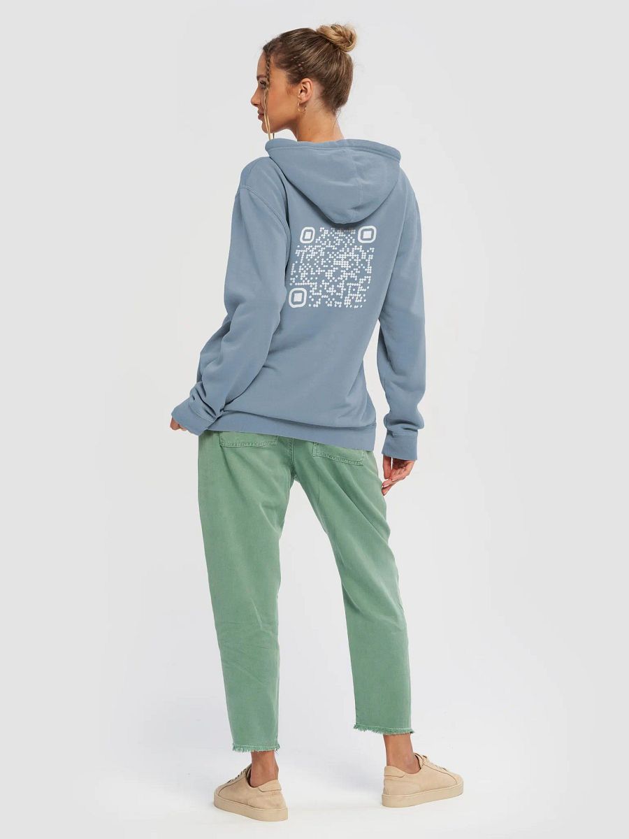 Dynamic QR Code Hoodie Premium product image (23)