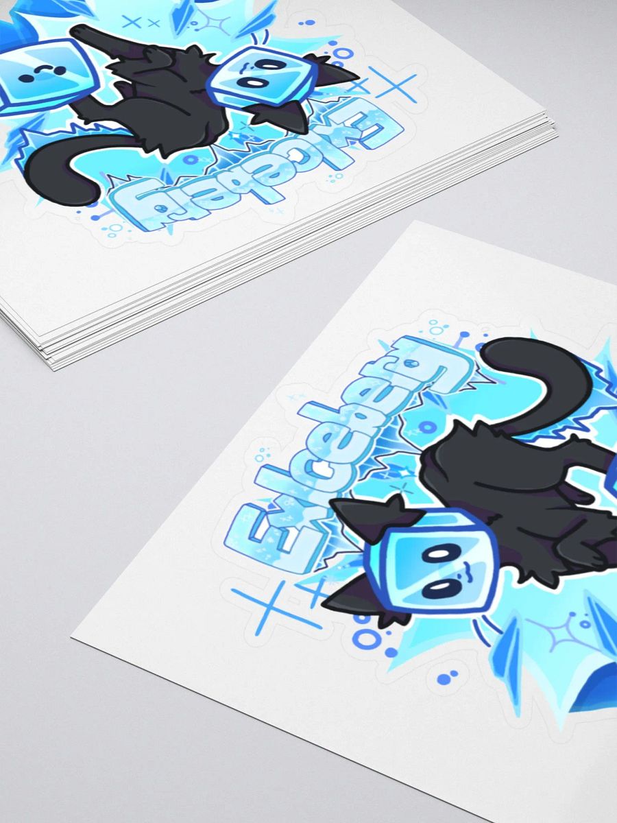 Ice Cat Sticker product image (4)