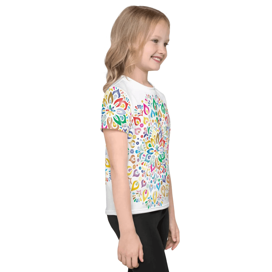 Kaleidoscopic Harmony Kids T-Shirt product image (5)