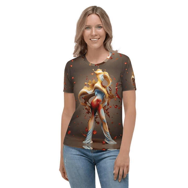 Paint Girl T shirt product image (2)