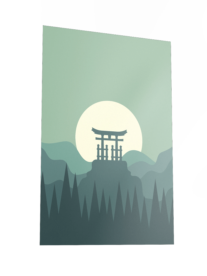 Ethereal Torii Gate Poster product image (4)