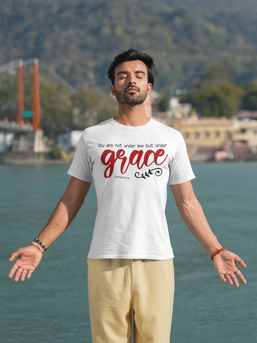 You Are Not Under Law But Under Grace Faith Inspired T-Shirt product image (34)