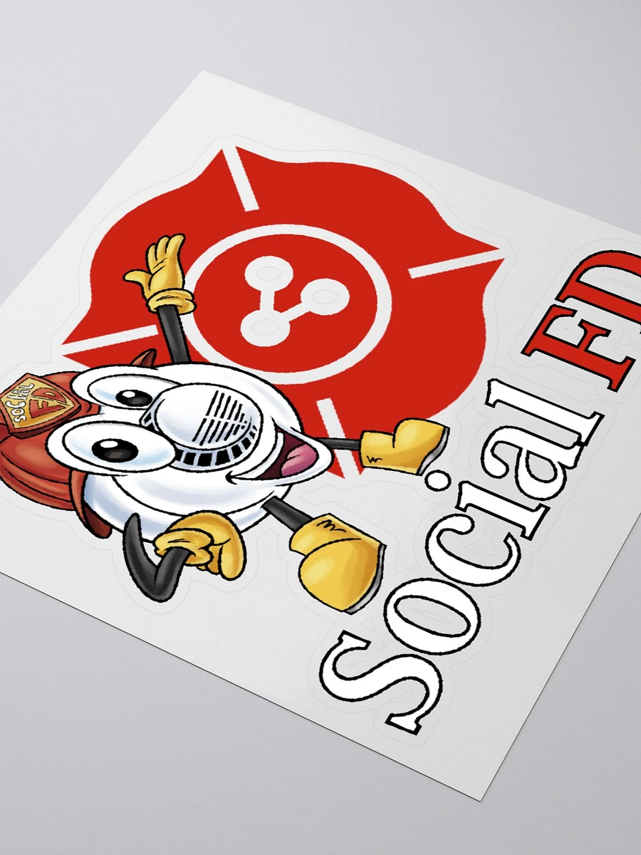 Social FD Mascot Sticker product image (2)