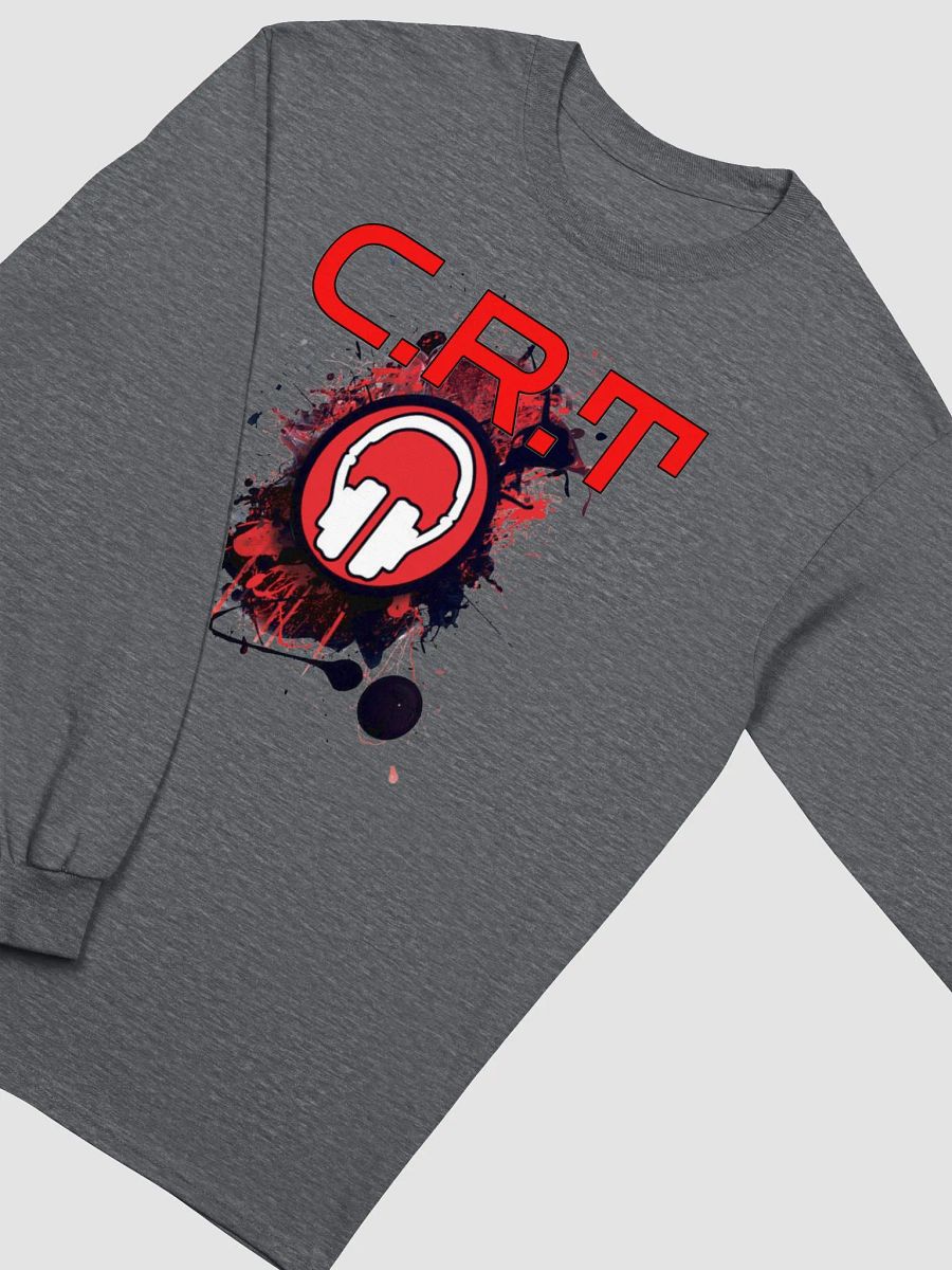 CRT Paint Splatter Gildan Ultra Cotton Long Sleeve T-Shirt product image (3)