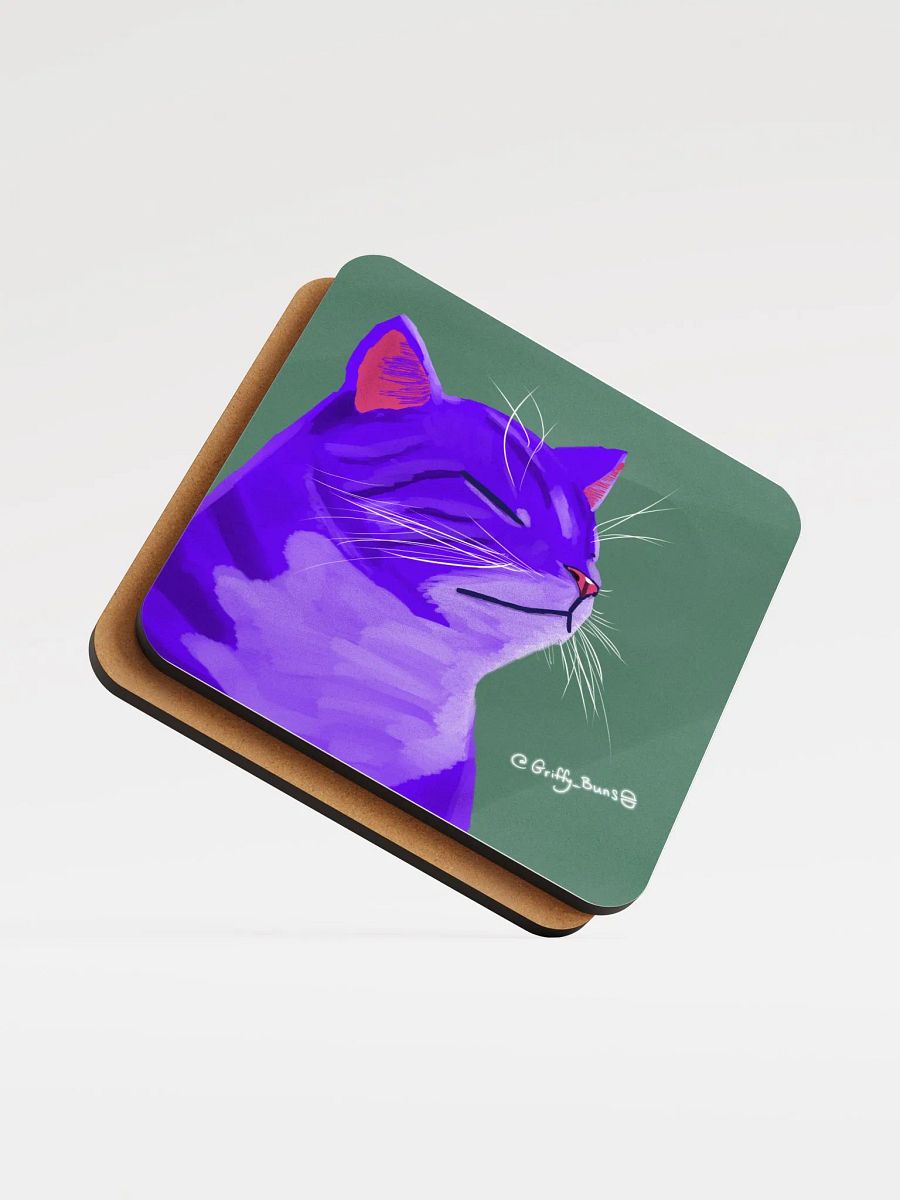 Grape Cat Coaster product image (5)