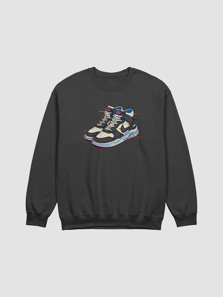 Digital Distortion High-Top Sneakers Art Print product image (6)