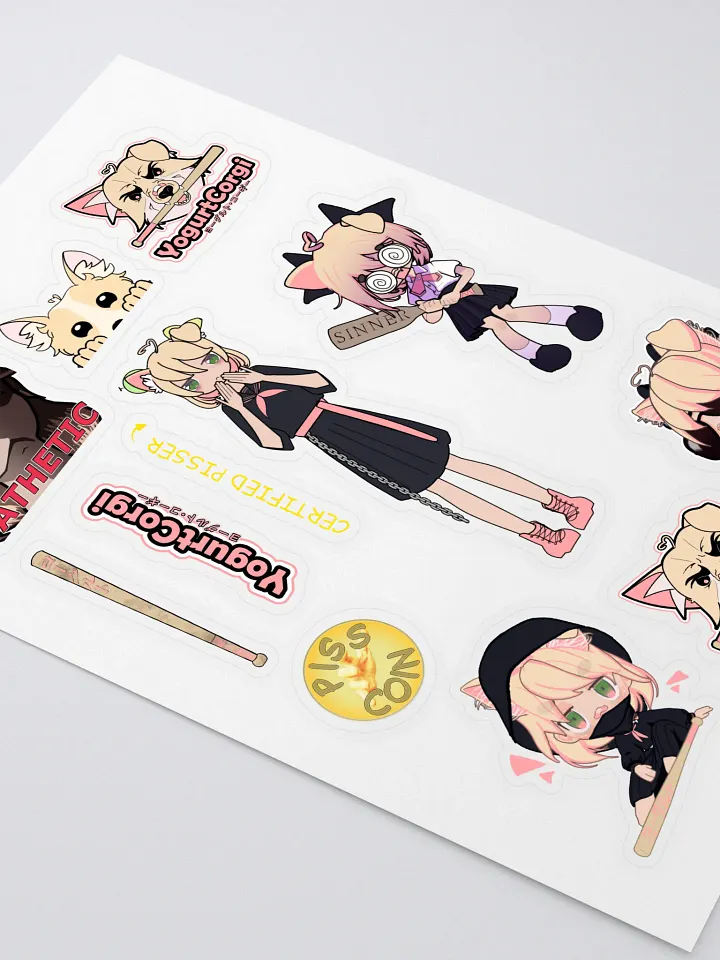 NEW! YogurtCorgi Sticker Set 2! product image (2)