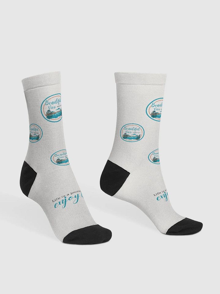 Enjoy the Journey Crew Socks product image (2)
