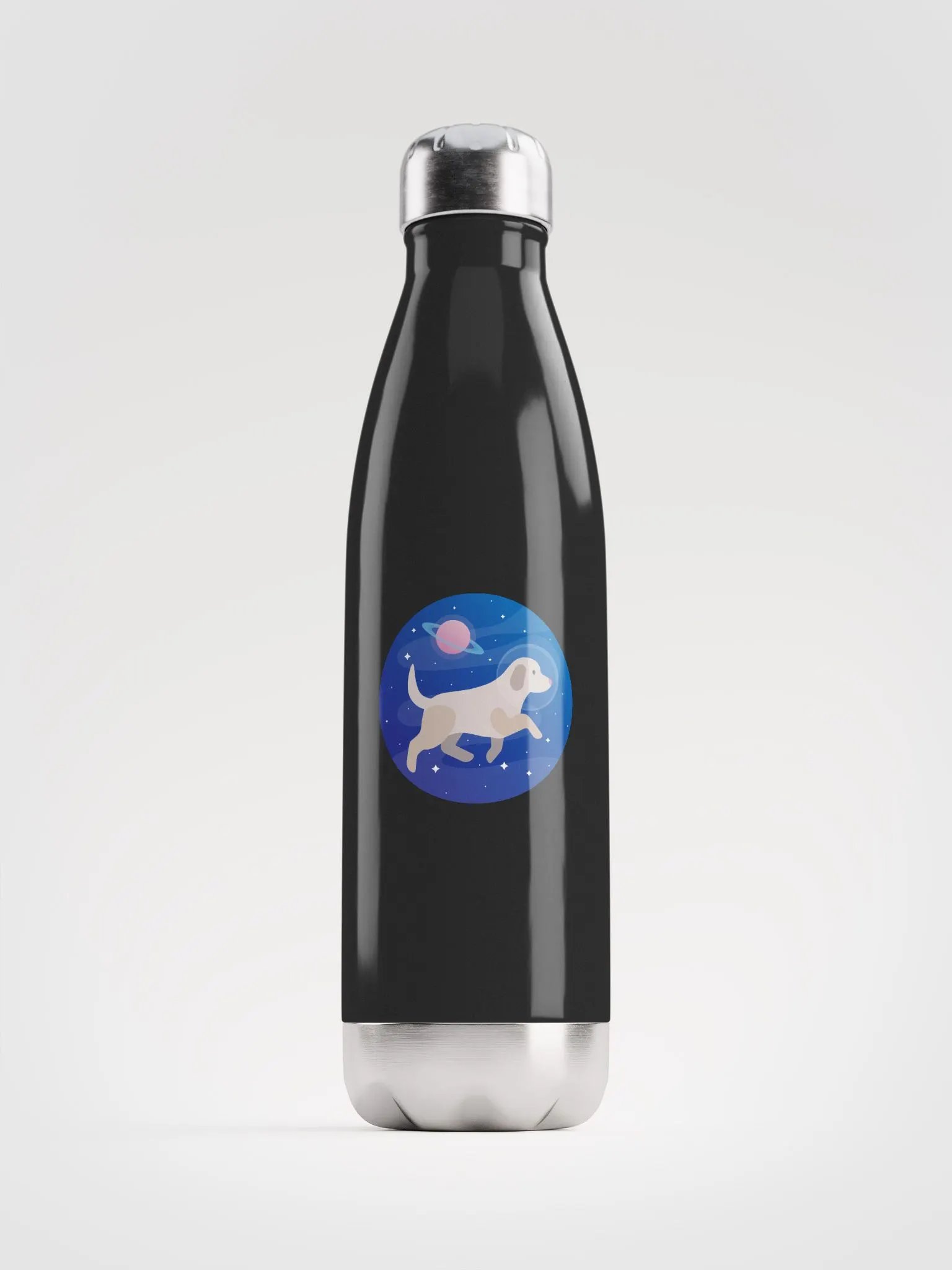 Space Doggo Stainless Steel Bottle product image (1)