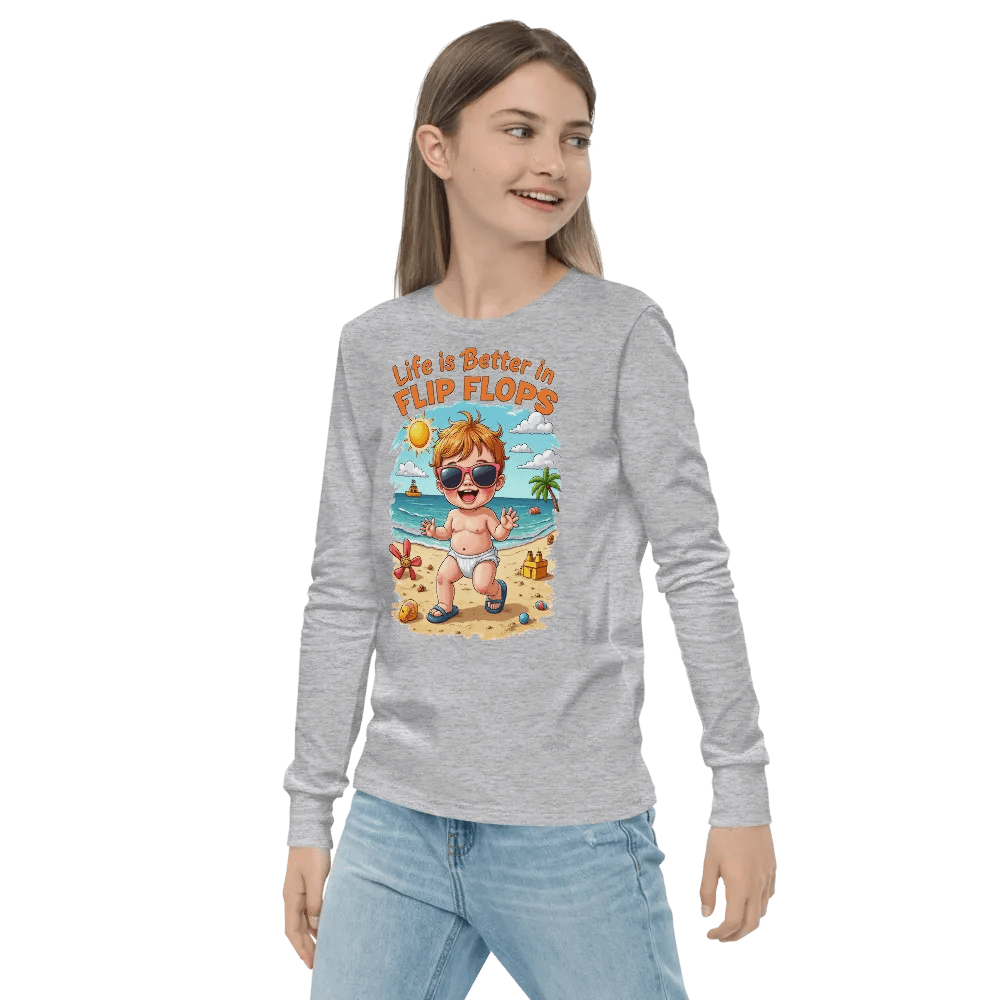 Life is Better in Flip Flops Long Sleeve Tee product image (22)