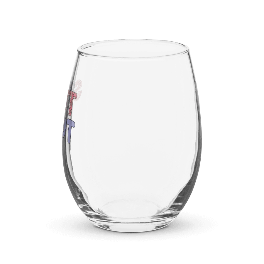 Floral Smut Slut Stemless Wine Glass product image (3)