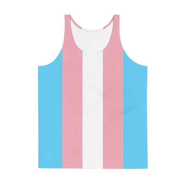 Trans Pride Flag - All-Over Print Tank product image (1)