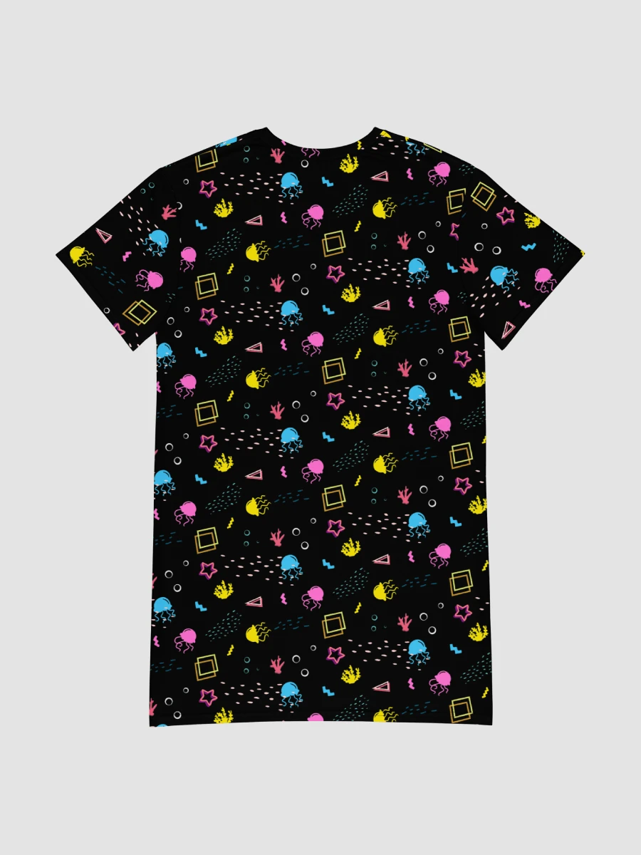 Shifty Seas dark pattern t-shirt dress product image (4)