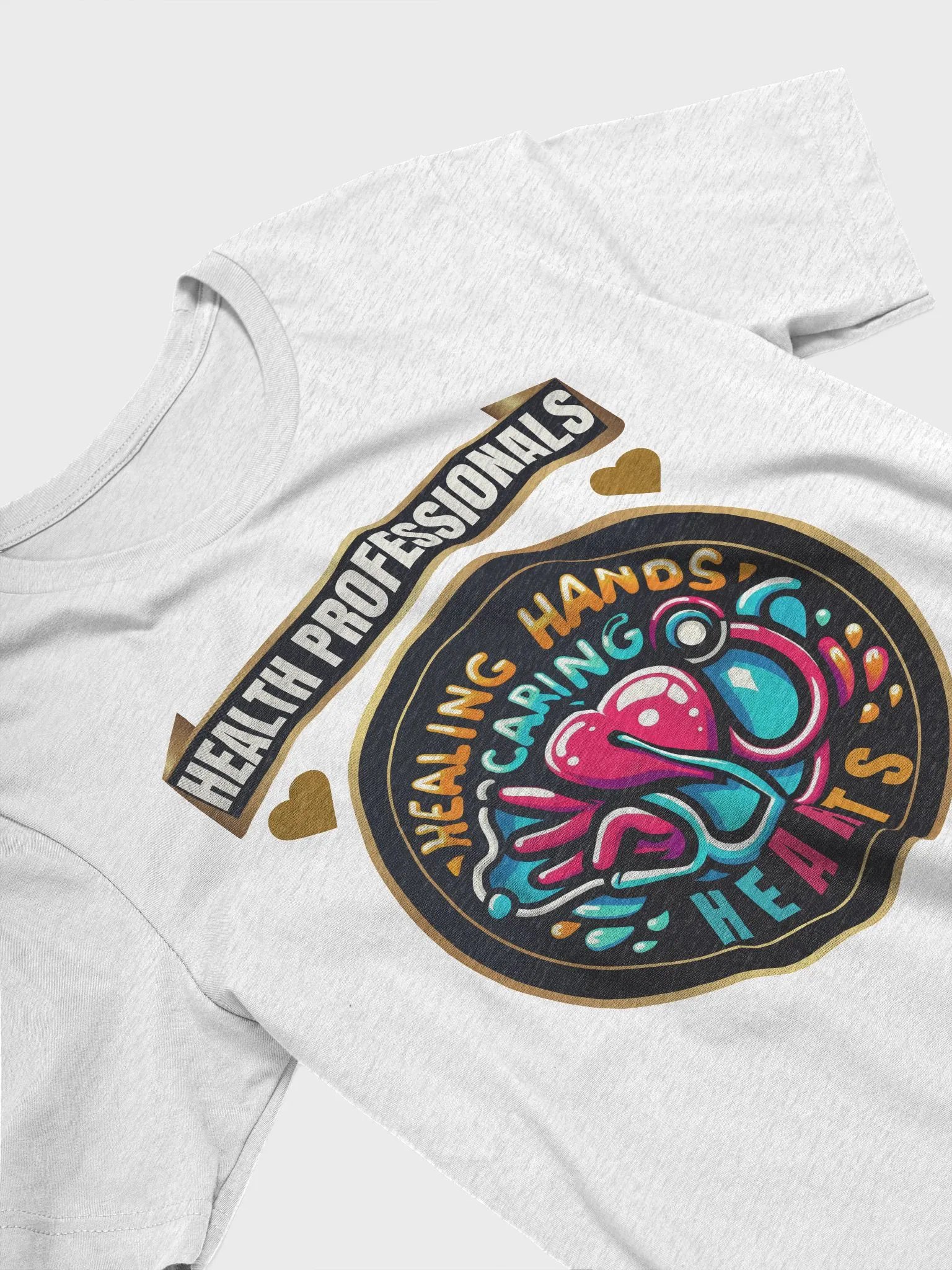Healing Hands Caring Hearts T-Shirt product image (12)