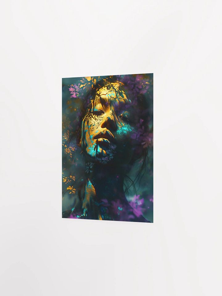 Floral Fusion Ethereal Poster product image (3)