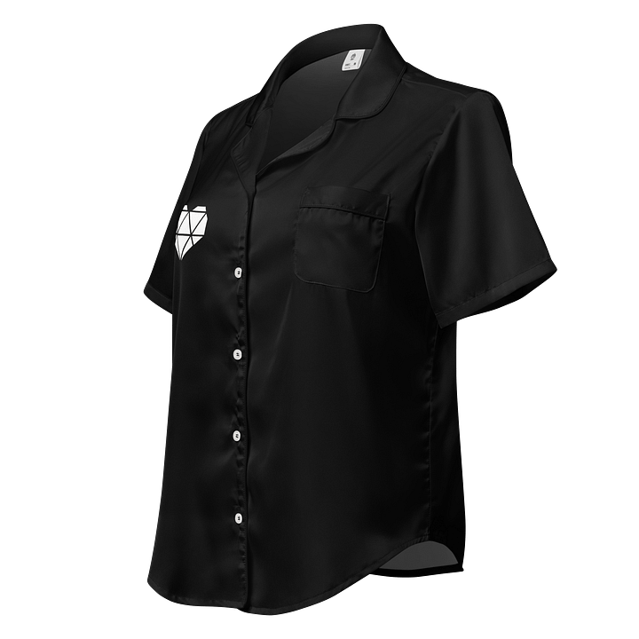 Pajama Top Black Long Sleeve product image (1)