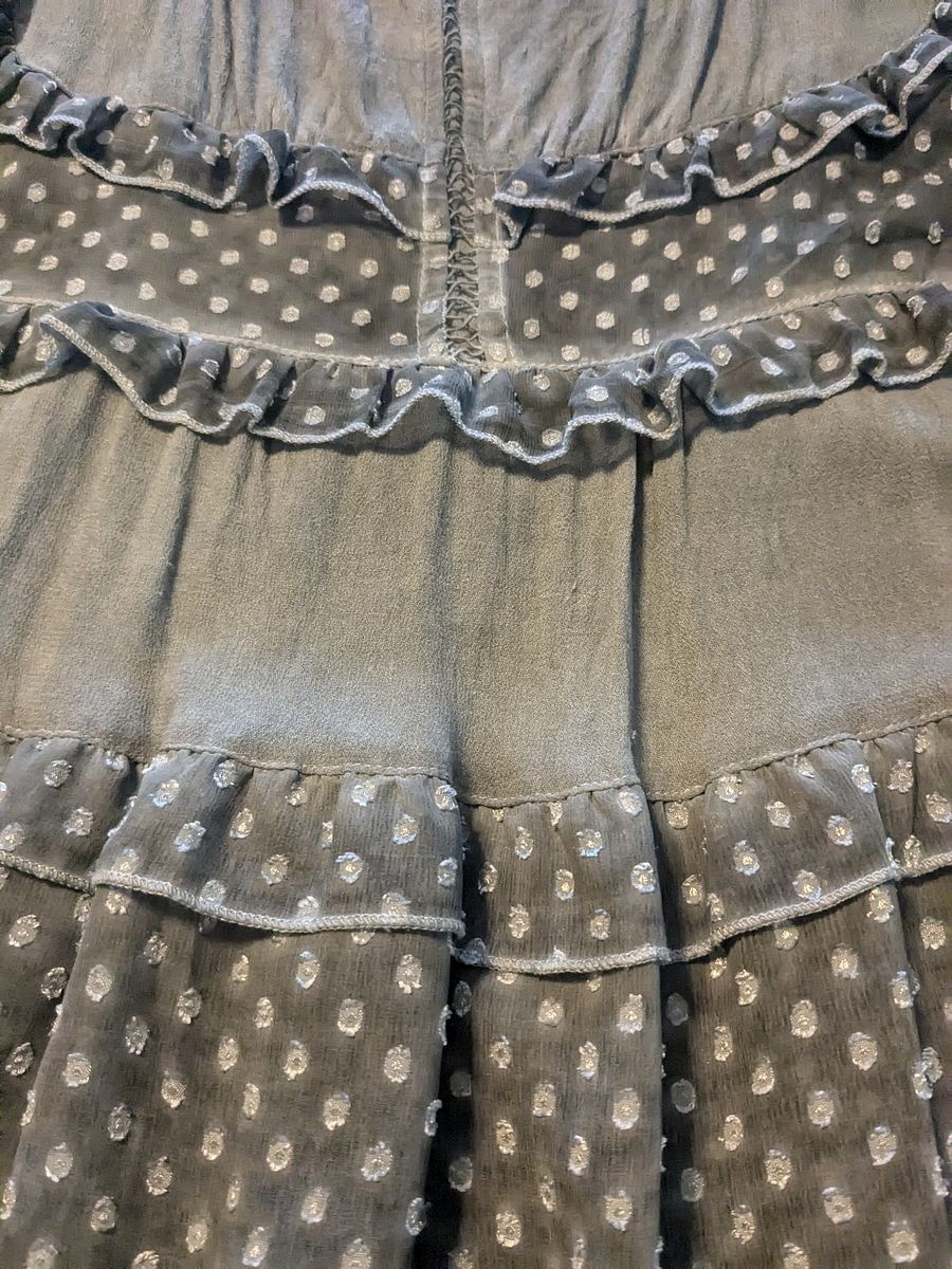 M Polka Dot and Ruffle Detail Tank product image (3)