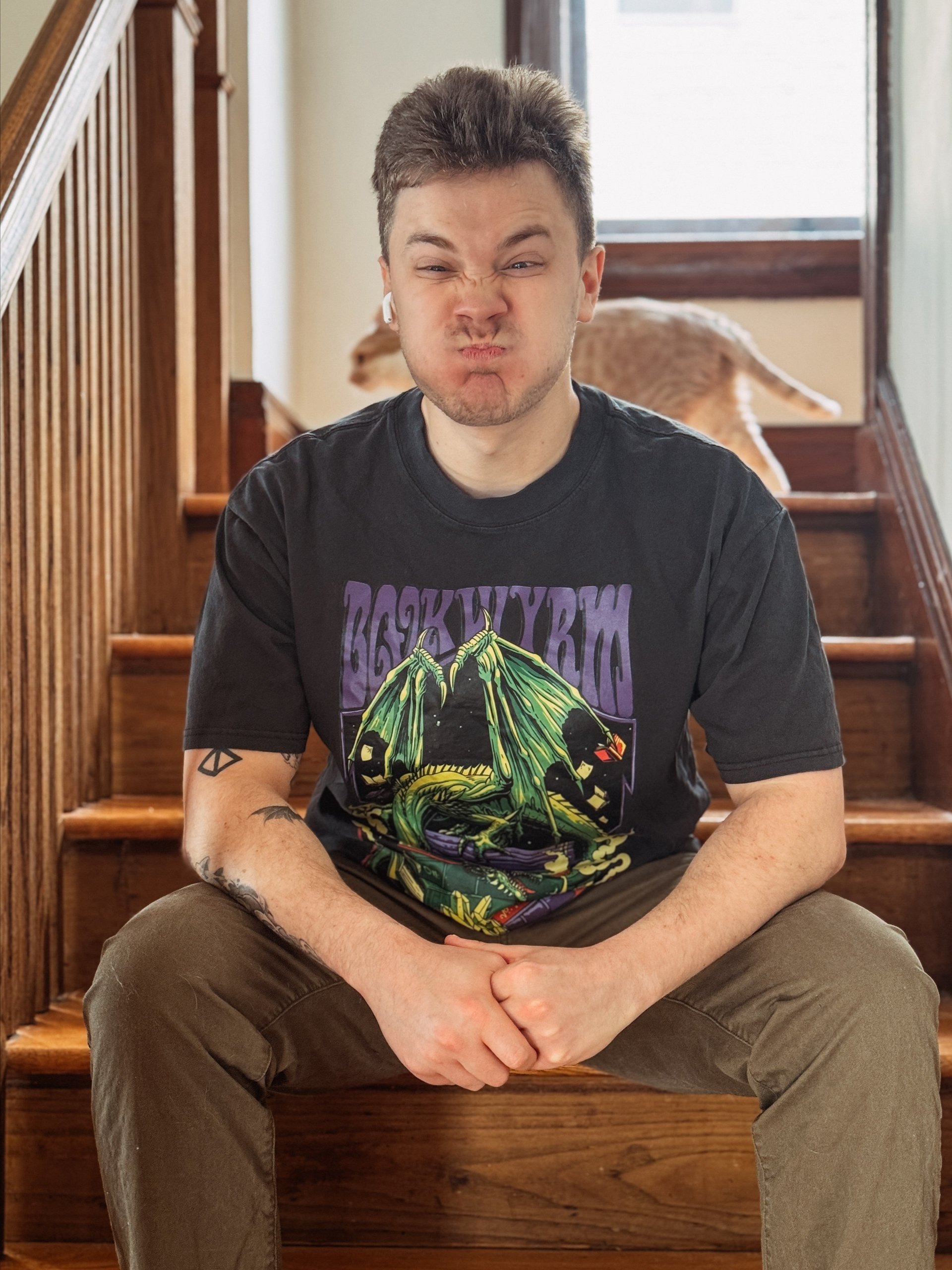 'Bookwyrm' Oversized Tee product image (21)