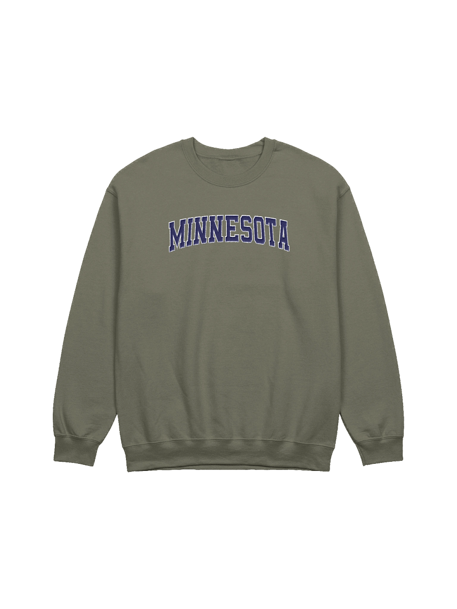 Minnesota Vintage Stylish Embroidery Classic Crewneck Sweatshirt product image (1)