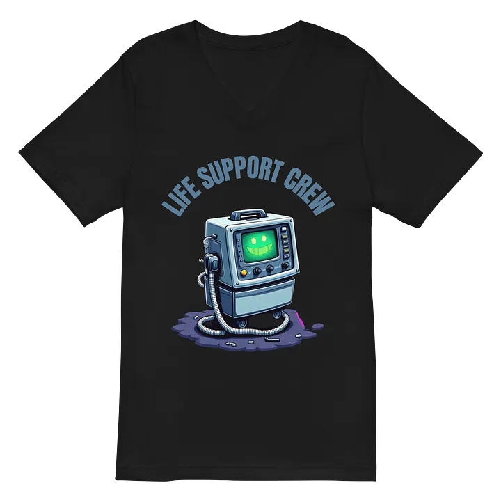 Smiling Life Support Crew V-Neck Tee product image (3)