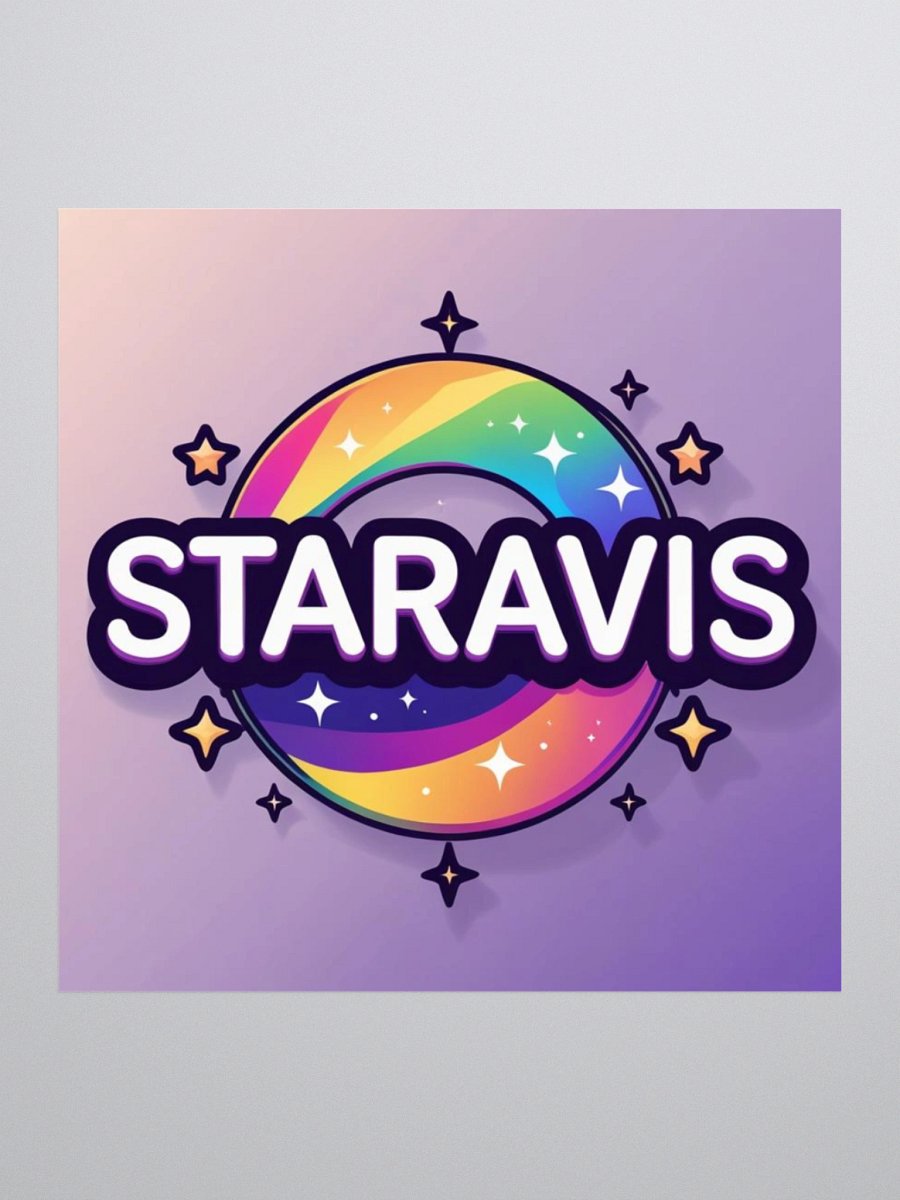 Rainbow Star Sticker product image (1)