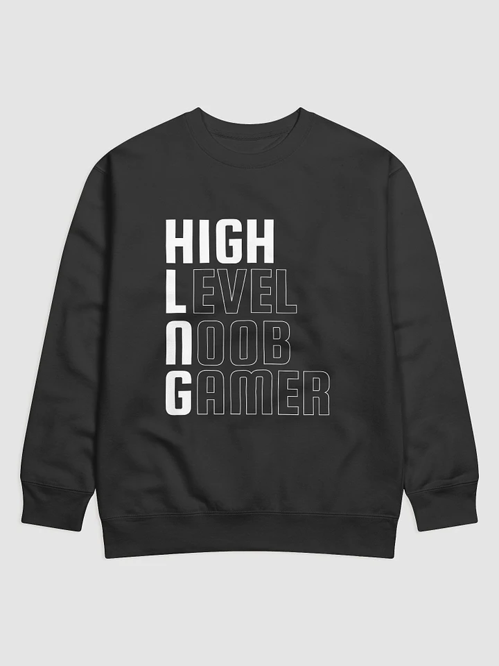 High Level Noob Gaming Sweatshirt product image (1)