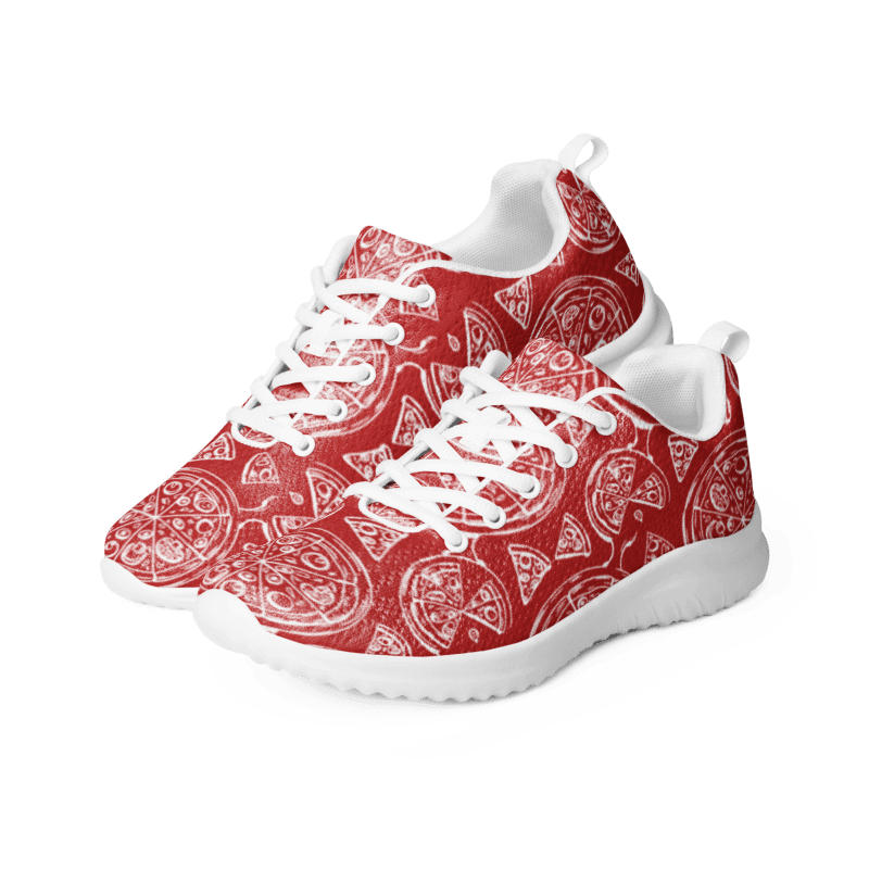 Pizza Athletic Shoes Red/White Male product image (7)