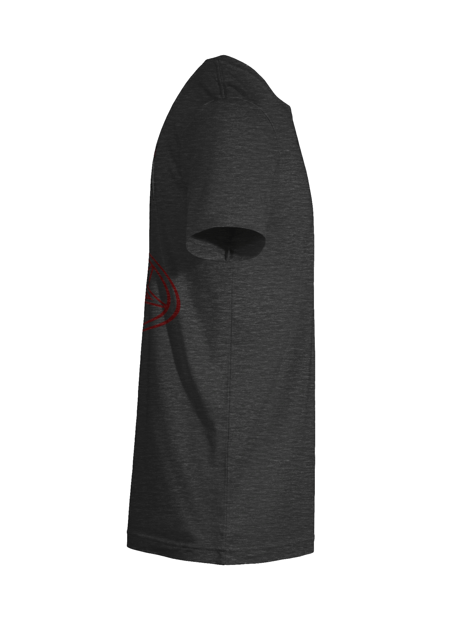 Raven Tee (Black Heather) product image (12)