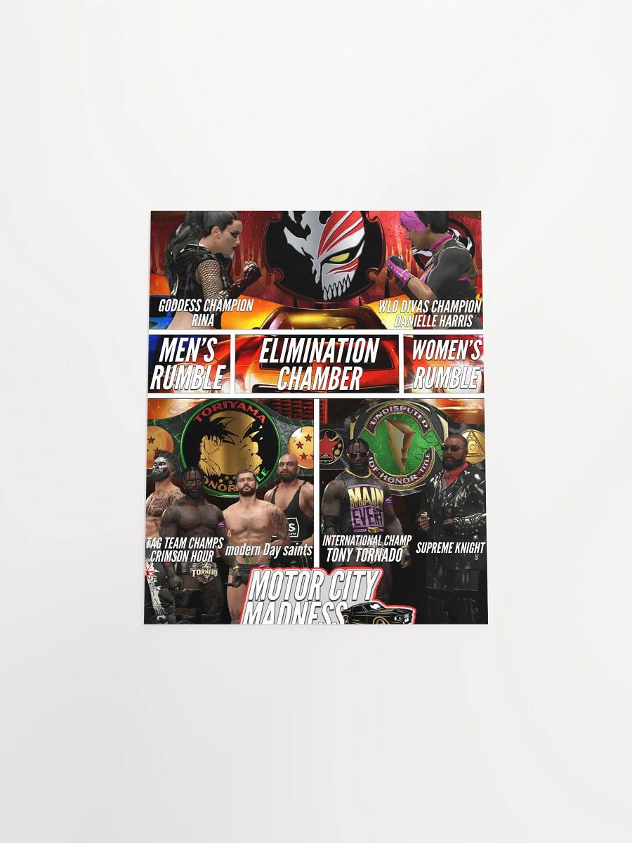 Motor City Madness PLE Poster product image (11)