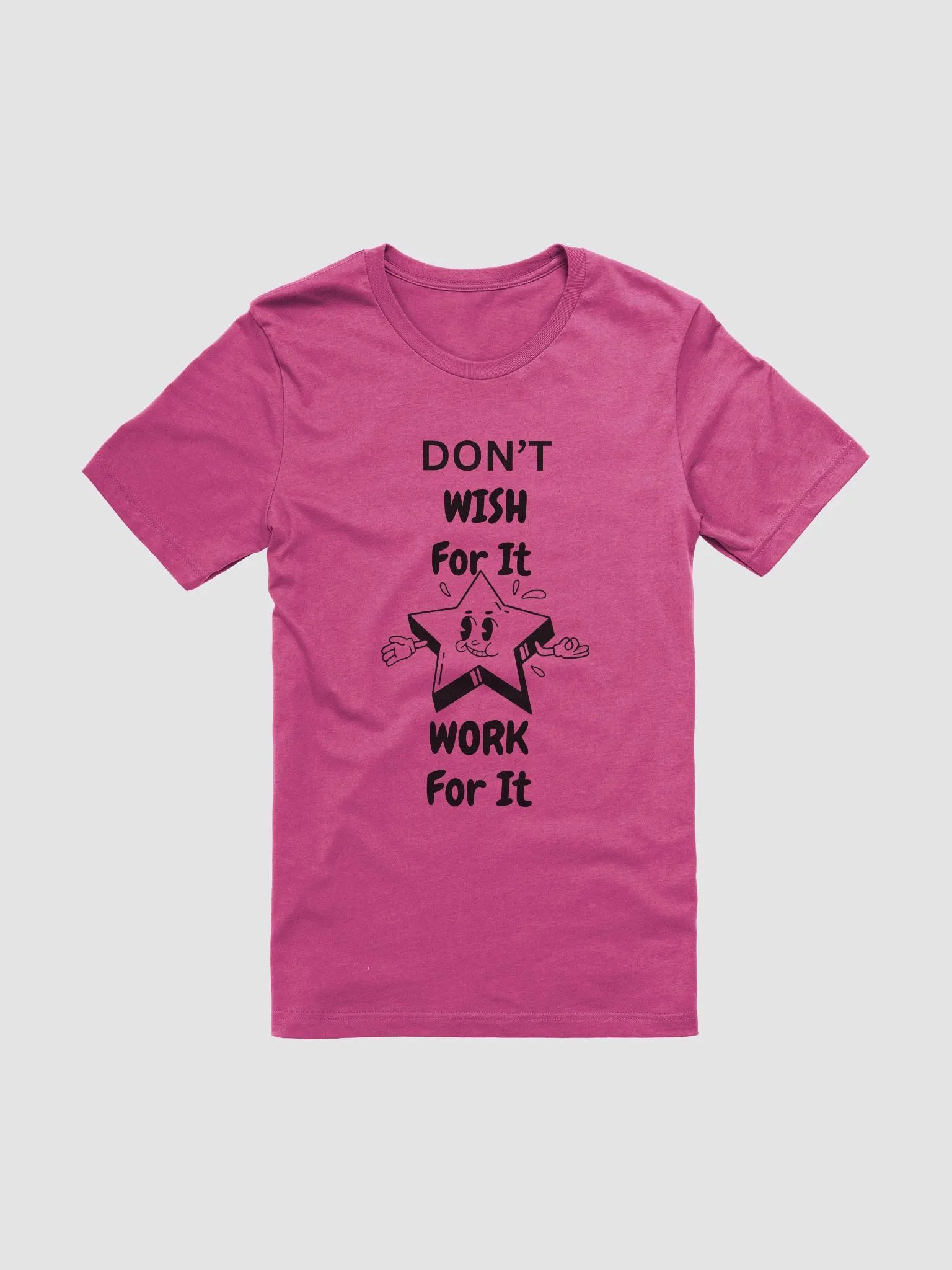 Work for it Bella-canvas T-shirt product image (2)