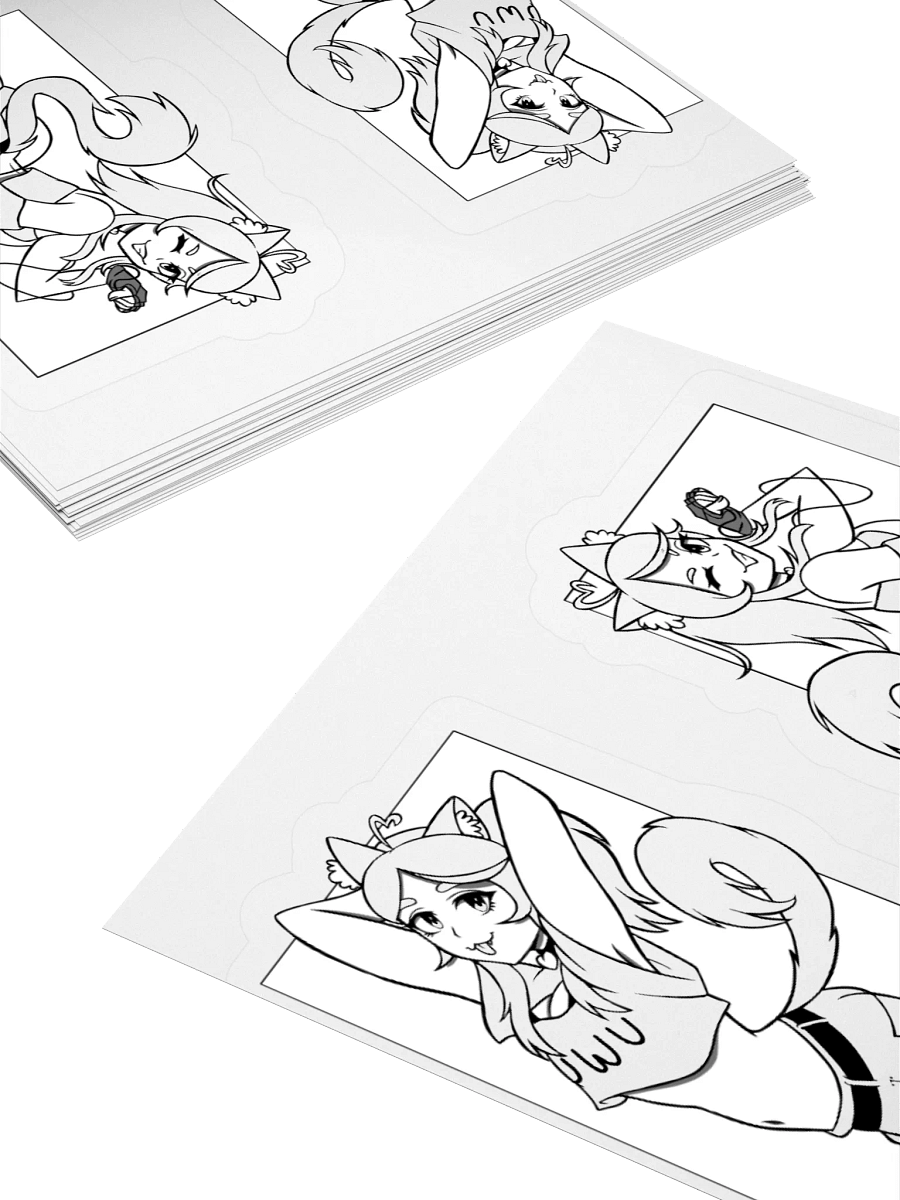 Waifu Cup Katie - Stickers product image (4)