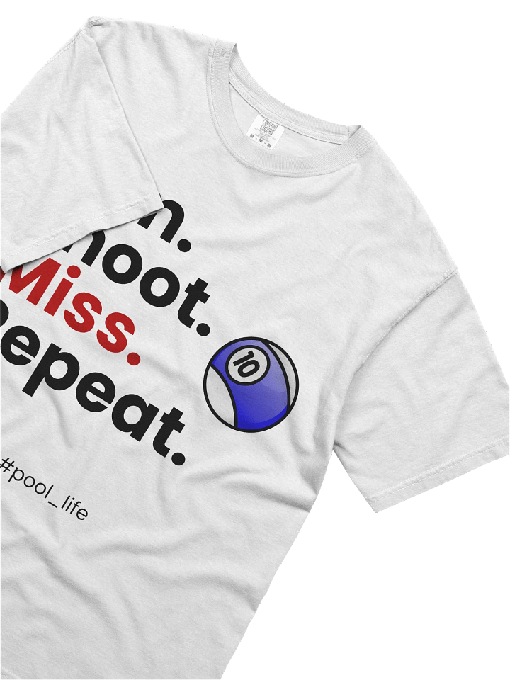 10-ball Pool Life T-shirt (White) product image (2)