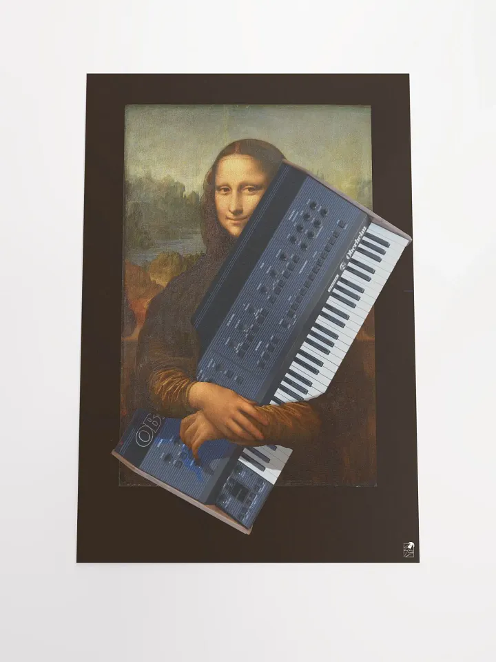 MoBNa LiXA by Frank Fonik (Oberheim OB-XA) by Frank Fonik, Matte Paper Poster product image (1)