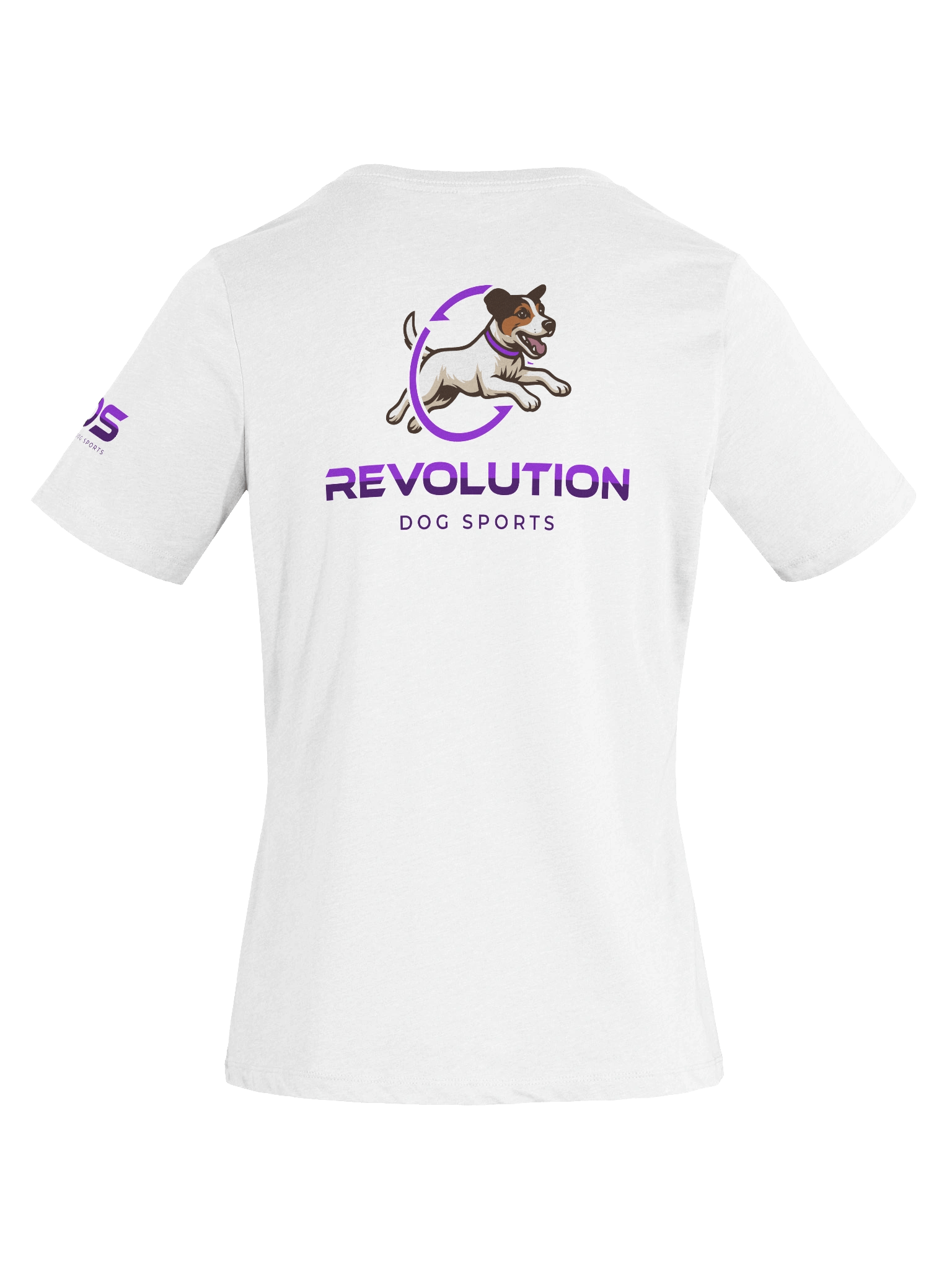 RDS Logo V-Neck T-Shirt White product image (2)