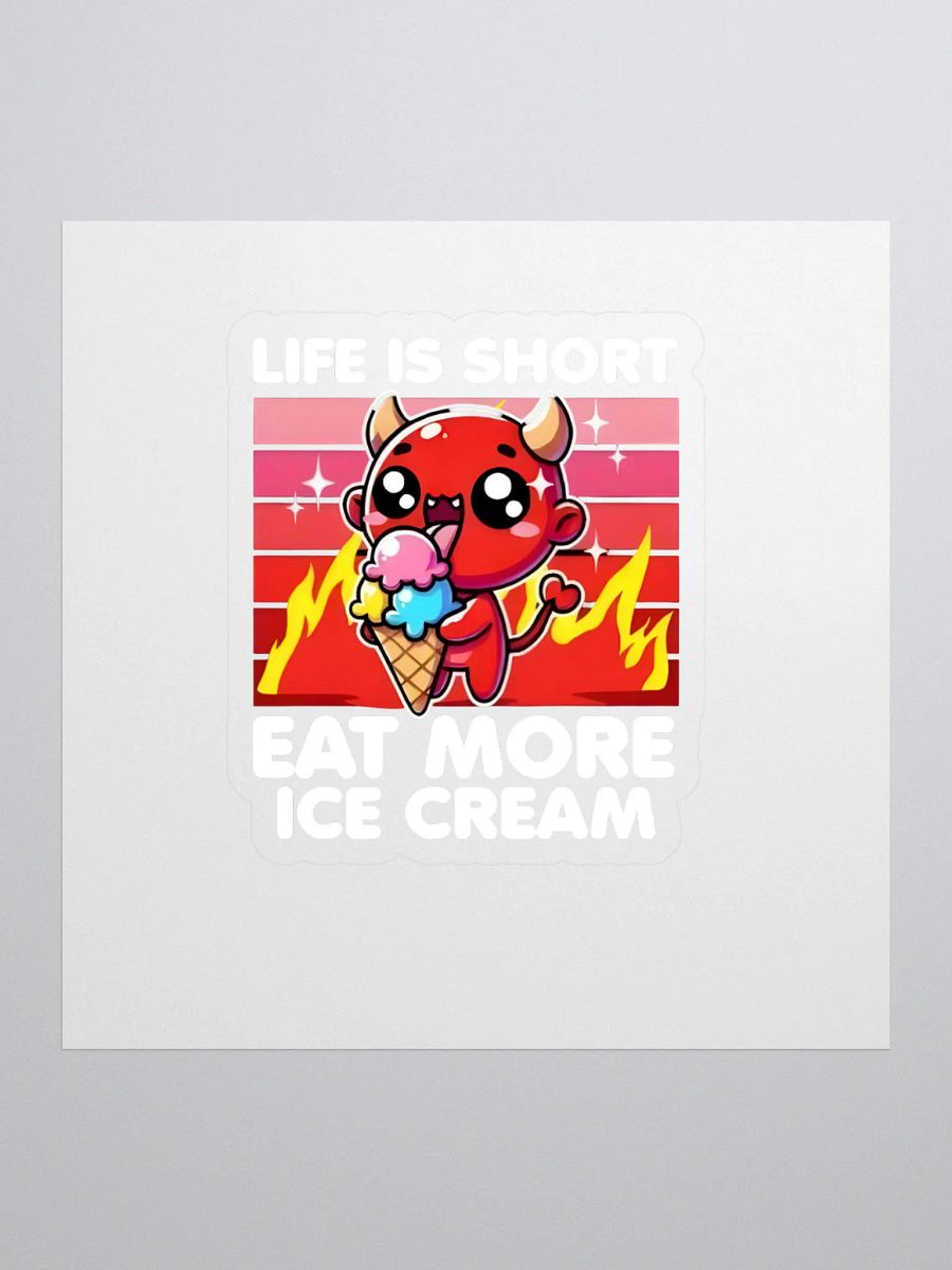 Devilish Ice Cream Delight Stickers product image (4)