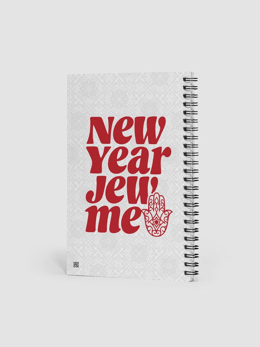 New Year, Jew Me Dotted Spiral Notebook product image (3)