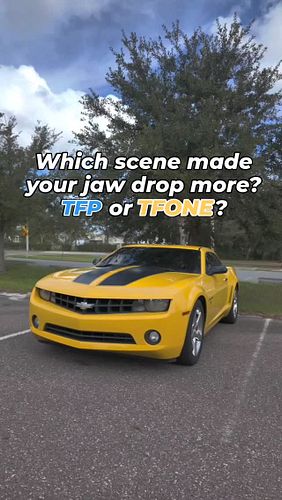 Which scene made your jaw drop more? 

#TransformersPrime or #TransformersONE?

Shot by @michelledigitalmedia 🎥

camaro-bee12...