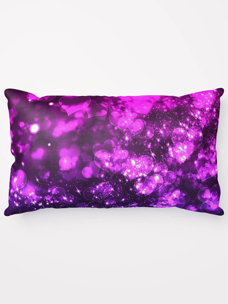 Bokeh Hearts Throw Pillow product image (13)