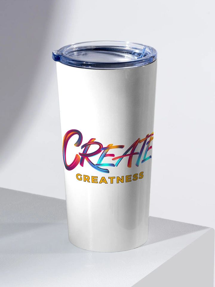 Create Greatness Vibes Tumbler product image (2)