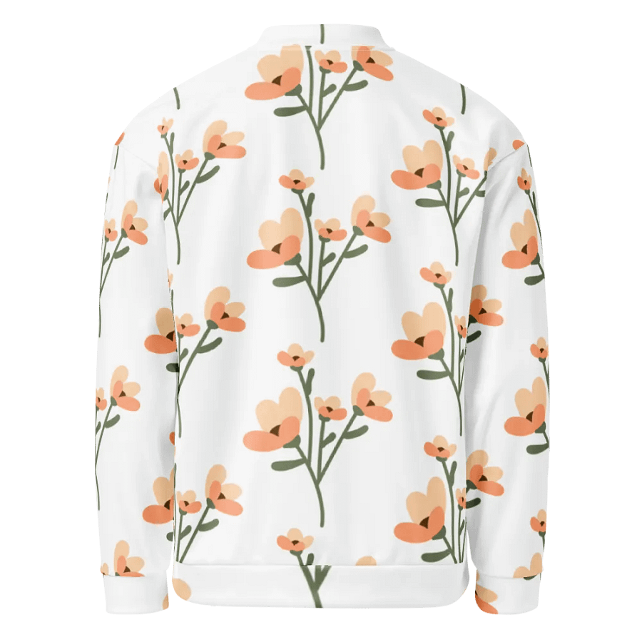 Blossom Burst Custom Bomber Jacket product image (8)