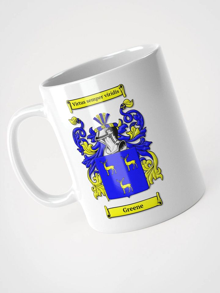 Greene Family Crest - White Mug product image (1)