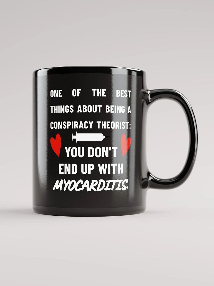 Conspiracy Theorist Myocarditis Truth Bomb Mug product image (1)