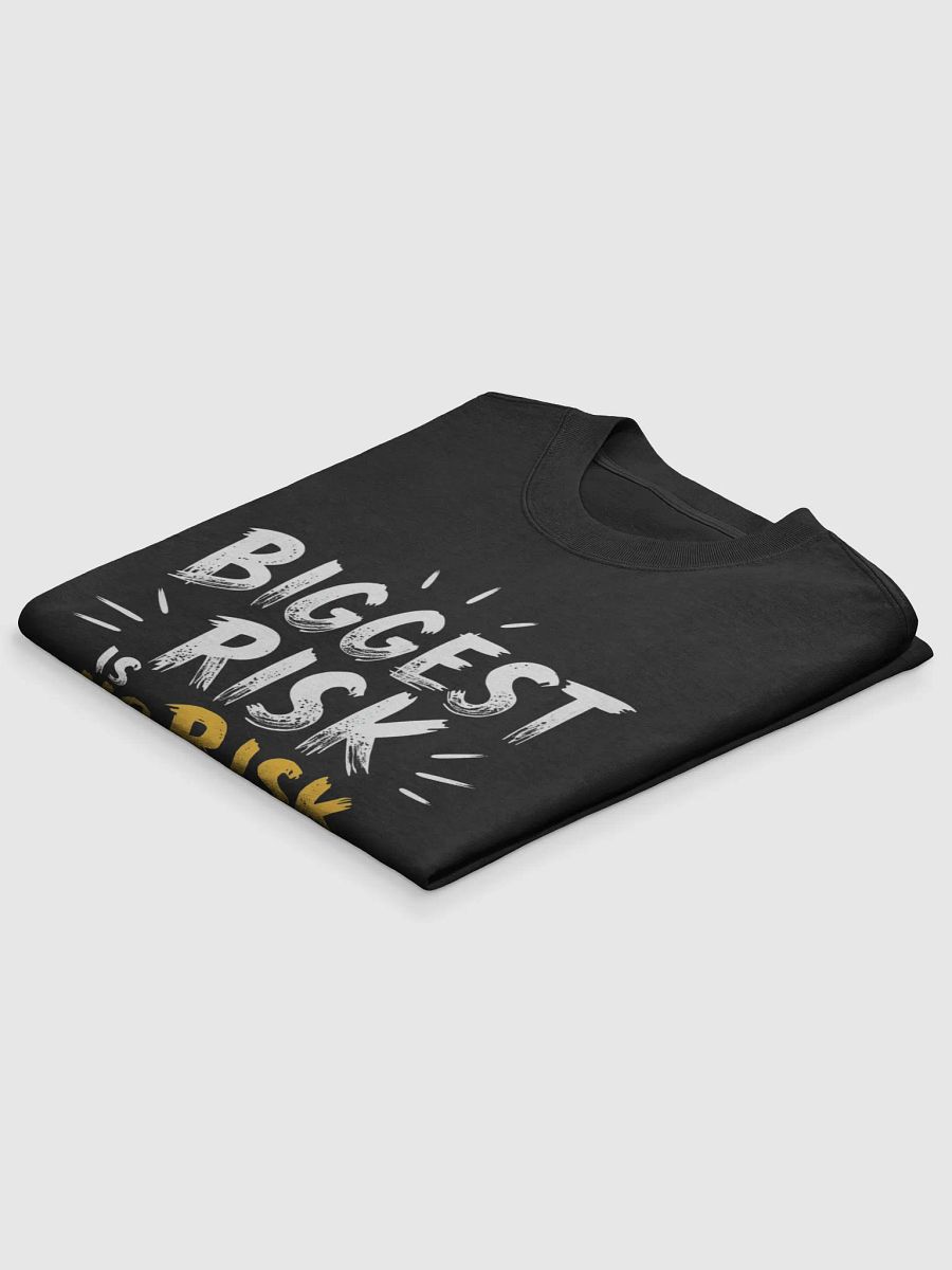 Biggest Risk Is No Risk – Exclusive Mark Zuckerberg Inspired T-Shirt for Visionaries Who Dare to Dream Big product image (4)