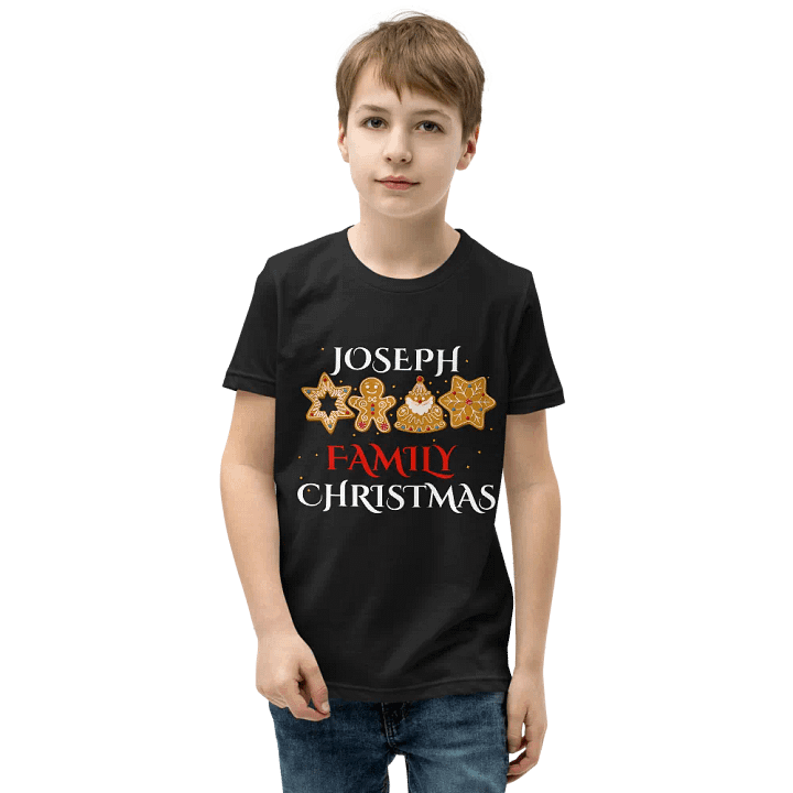 Family Fun Gingerbread Custom Youth T-Shirt product image (2)