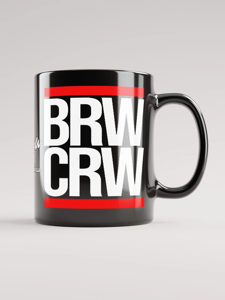 BRW CRW All Black Mug product image (1)