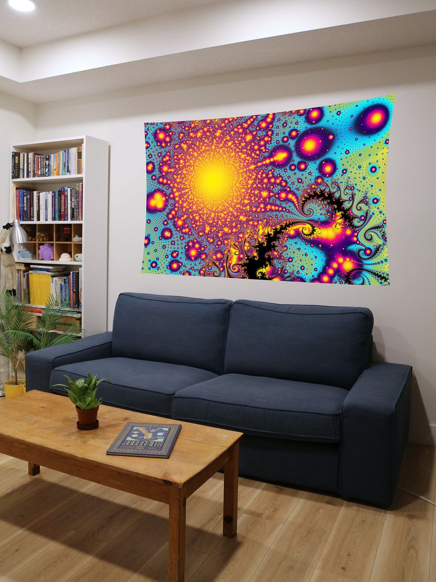 UV fractal tapestry - Galactic Fire product image (4)