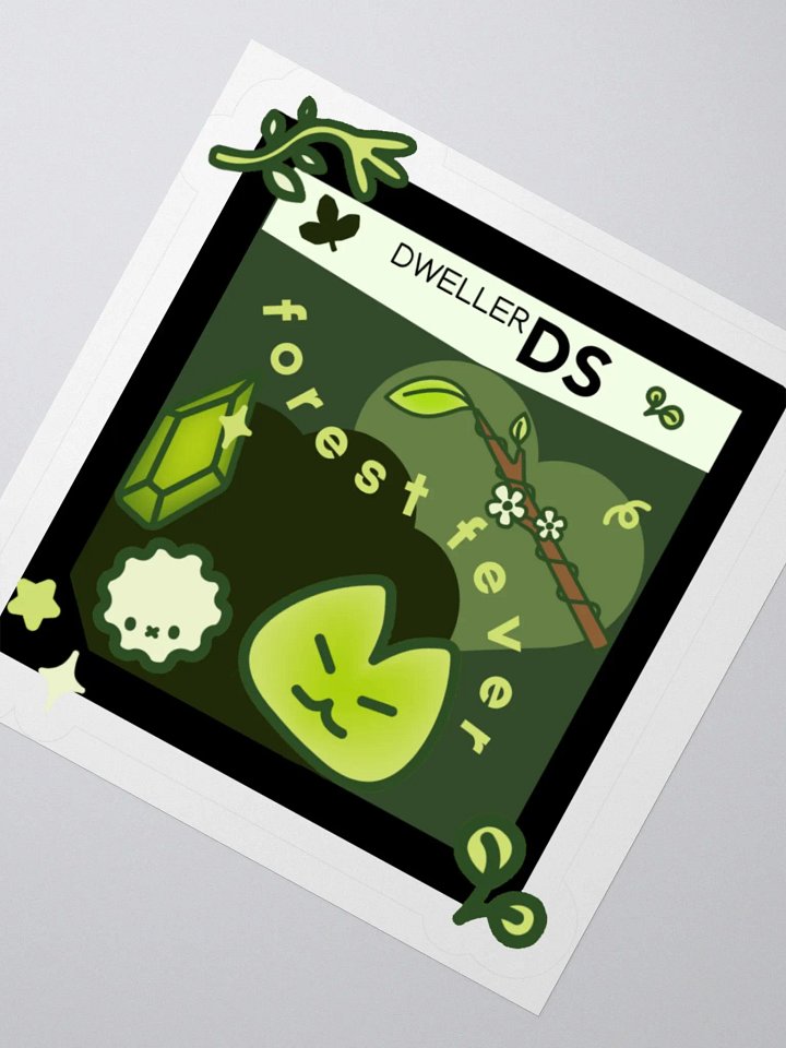 'forest fever | dweller DS' sticker product image (2)